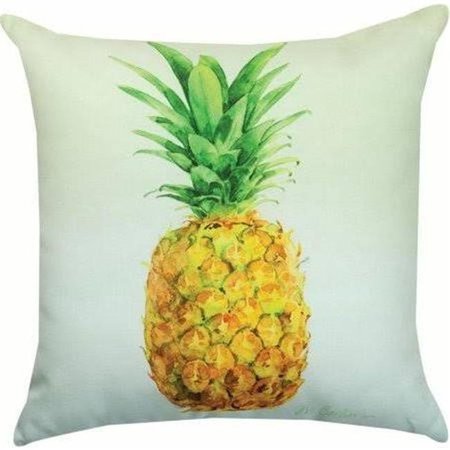 MANUAL WOODWORKERS & WEAVERS Manual Woodworkers & Weavers SLPALV 18 in. Pineapple Love Word Pillow SLPALV